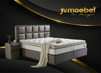 Bed Leather Bedroom Furniture Quality Modern Beds Box Spring New